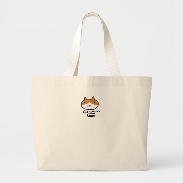ちゃむトート LARGE TOTE BAG (Front)