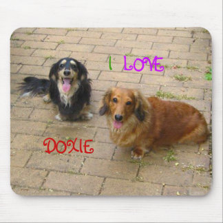 なかよしダックスフント ♪ MOUSE PAD