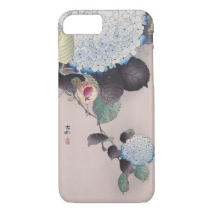 アジサイに雀, 小原古邨 Sparrow on Hydrangea, Ohara Koson Case-Mate iPhone Case