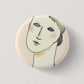 イラスト　缶バッチ。 3 CM ROUND BADGE