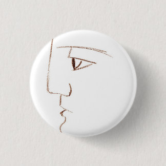 イラスト　缶バッチ。 3 CM ROUND BADGE