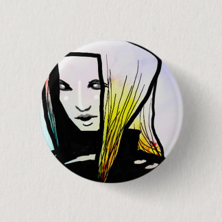 イラスト　缶バッチ。 3 CM ROUND BADGE