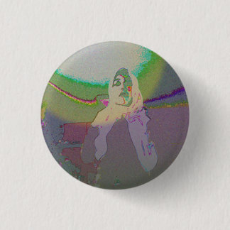 イラスト　缶バッチ。 3 CM ROUND BADGE