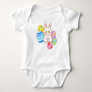 イースターラビット Easter rabbit Baby Bodysuit