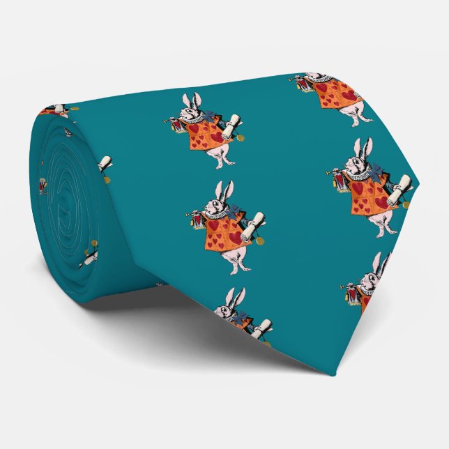 ウサギ , “ Alice's Adventures in Wonderland ” Tie (Rolled)