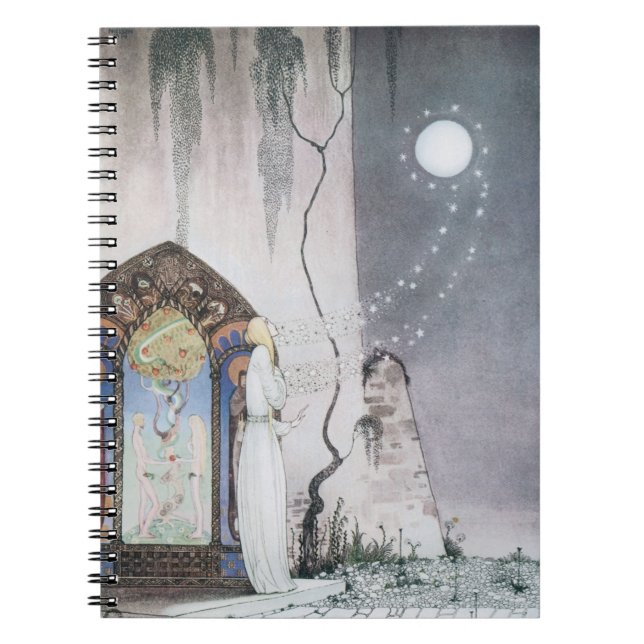 カイ・ニールセン（Kay Nielsen）幻想的な童話のノート　ラッシーと教母 Notebook (Front)