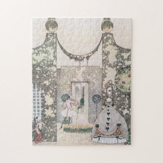 カイ・ニールセン（Kay Nielsen）幻想的な童話のパズル　庭園の王女と王妃、キューピッド Jigsaw Puzzle