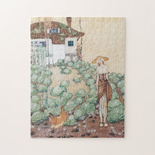 カイ・ニールセン（Kay Nielsen）幻想的な童話のパズル　鶏とフェリシア Jigsaw Puzzle