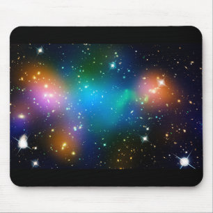 カラフルな銀河団 MOUSE PAD