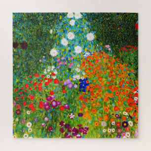 クリムト「農家の庭」 JIGSAW PUZZLE