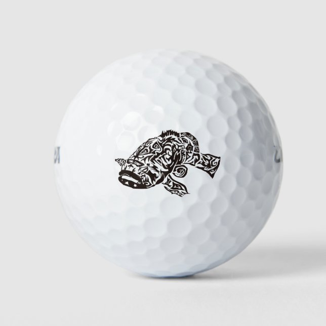 ゴリアテ・グルーパー(Goliath Grouper).ai Golf Balls (Front)