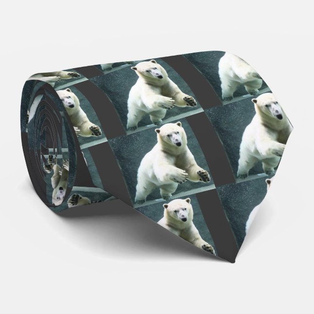 シロクマのネクタイ TIE (Rolled)