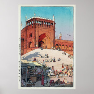 ジャーマー・マスジド, Jama Masjid, Delhi Poster