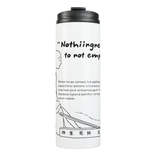 ニッポン感性 01 THERMAL TUMBLER (Front)