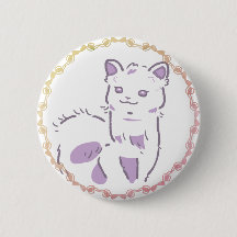 パステル紫＆グラデーションリボンの愛らしいアルパカデザイン  