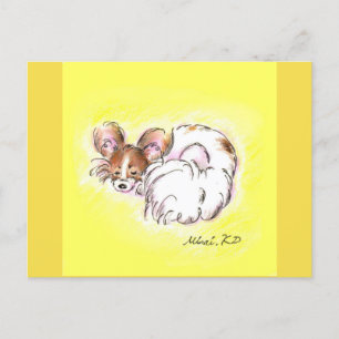 パピヨンちゃん POSTCARD