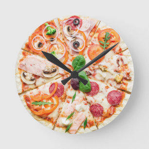 ピザ 壁掛け時計 pizza Wall clock