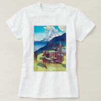 マッターホルン, Matterhorn, Hiroshi Yoshida, Woodcut