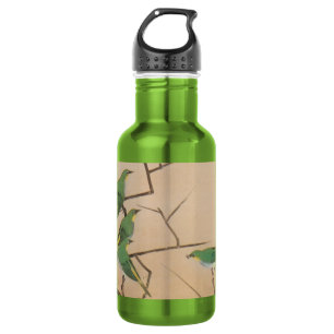 メジロ, 速水御舟, Japanese White-Eye, Gyoshū, Japan Art 532 Ml Water Bottle
