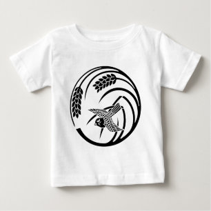 一本稲の丸に雀 BABY T-Shirt
