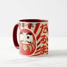 七転び八起き DARUMA Mug