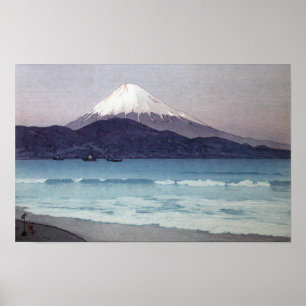 三保の富士, Mt. Fuji seen from Miho peninsula, Yoshida Poster