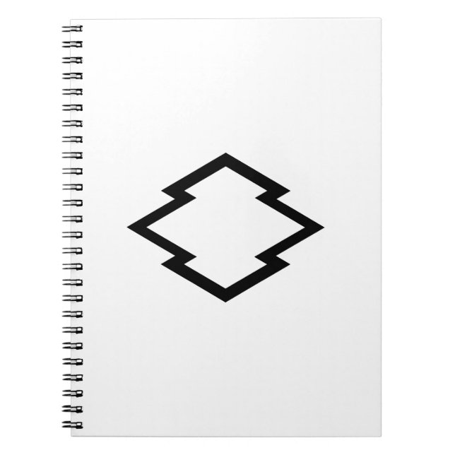 中陰松皮菱 SPIRAL NOTEBOOK (Front)
