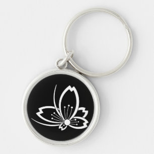 中陰桜飛び蝶 KEY RING