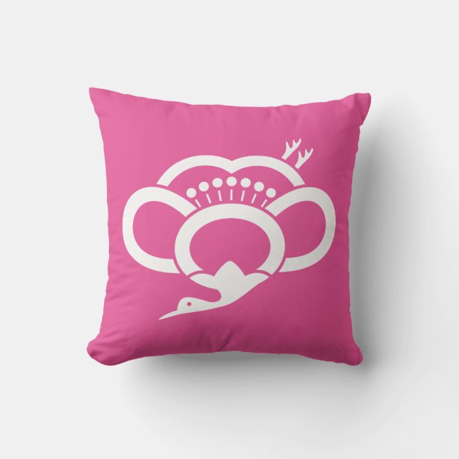 中陰梅鶴 CUSHION (Front)