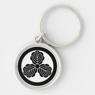 丸に三つ柏 KEY RING