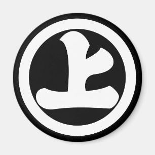 丸に上の字 MAGNET