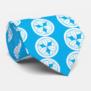 丸に九枚笹 TIE