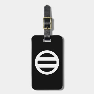 丸に二つ引き LUGGAGE TAG