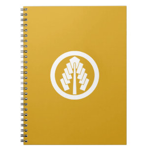 丸に幣 SPIRAL NOTEBOOK