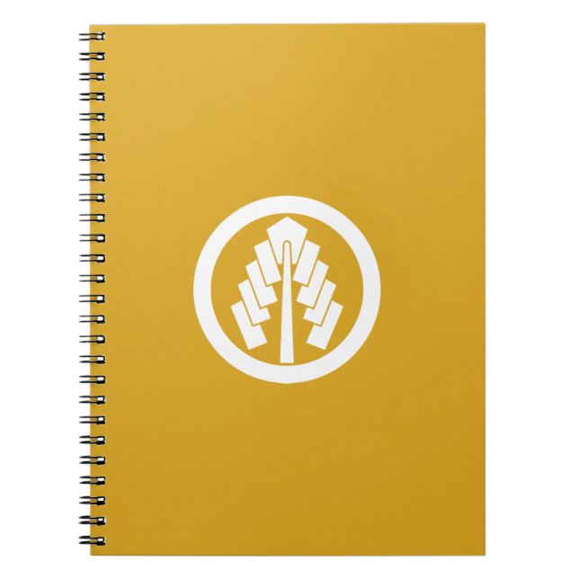 丸に幣 SPIRAL NOTEBOOK (Front)