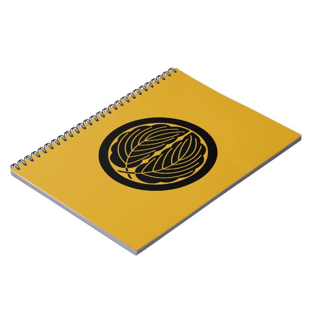 丸に抱き柏 NOTEBOOK (Left Side)
