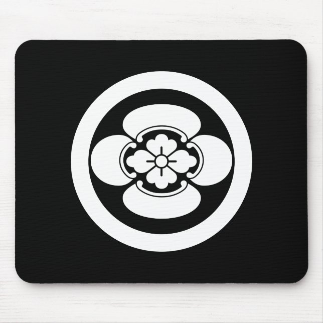 丸に木瓜 MOUSE PAD (Front)