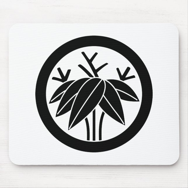 丸に根笹 MOUSE PAD (Front)