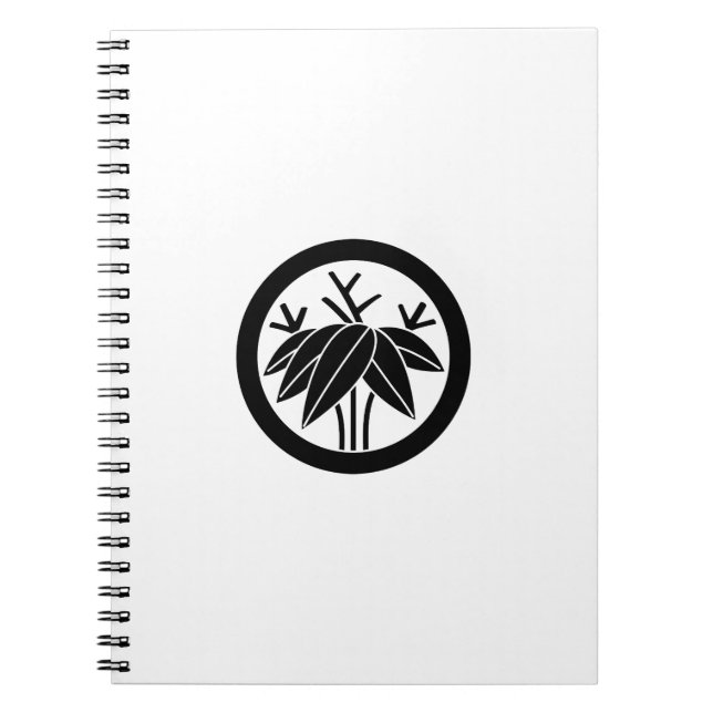 丸に根笹 NOTEBOOK (Front)