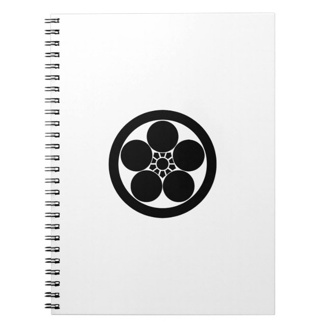 丸に梅鉢 NOTEBOOK (Front)