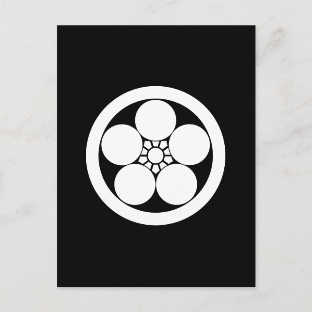 丸に梅鉢 POSTCARD (Front)