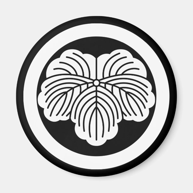 丸に蔦 MAGNET (Front)