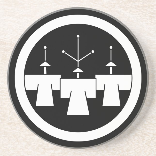 丸に豆造桐 COASTER (Front)