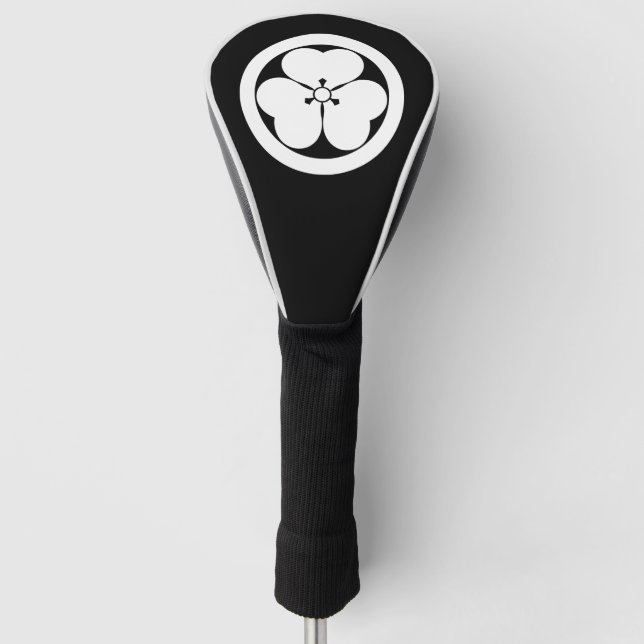 丸に酢漿草 GOLF HEAD COVER (Front)