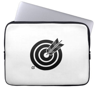丸的に当たり矢 LAPTOP SLEEVE