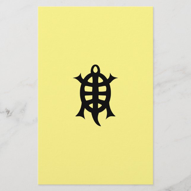 亀字崩 便箋 STATIONERY (Front)