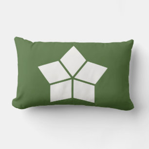 五つ菱 (十割作図) LUMBAR CUSHION