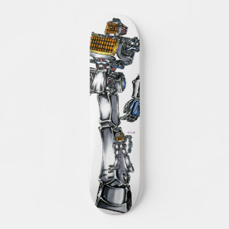作品番号00001 「灼熱!!電気ストーブロボ」パターン2 SKATEBOARD