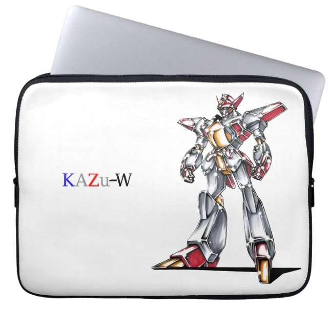 作品番号00014　「主人公用機体」 LAPTOP SLEEVE (Front)