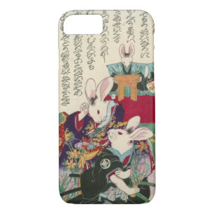 兎の歌舞伎役者, 芳藤 Actors of Rabbit, Yoshifuji, Ukiyo-e Case-Mate iPhone Case